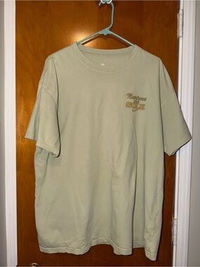 Nike Sage Green Short-Sleeve Crewneck Tee with Subtle Logo